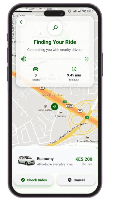 Beba App Map