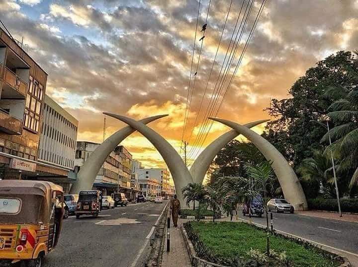 Mombasa skyline